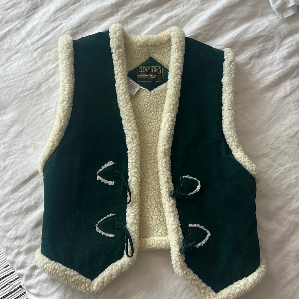 Suede Vest - image 1
